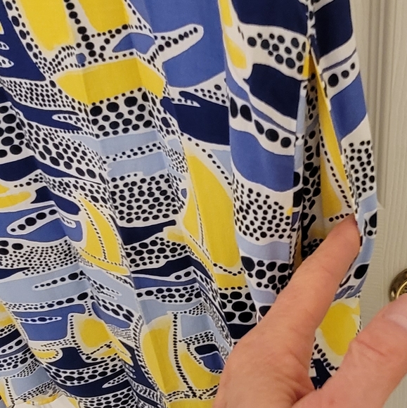 NWT Ruffle-neck Shift Dress - Picture 11 of 12